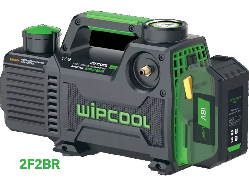 142 l/min Akumulátorová dvojstupňová vákuová pumpa/výveva Wipcool 2F2BR