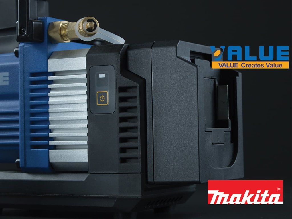 Adaptér akumulátora MAKITA 18V do vývevy VALUE Navtek VRP-2SLi alebo VRP-2DLi