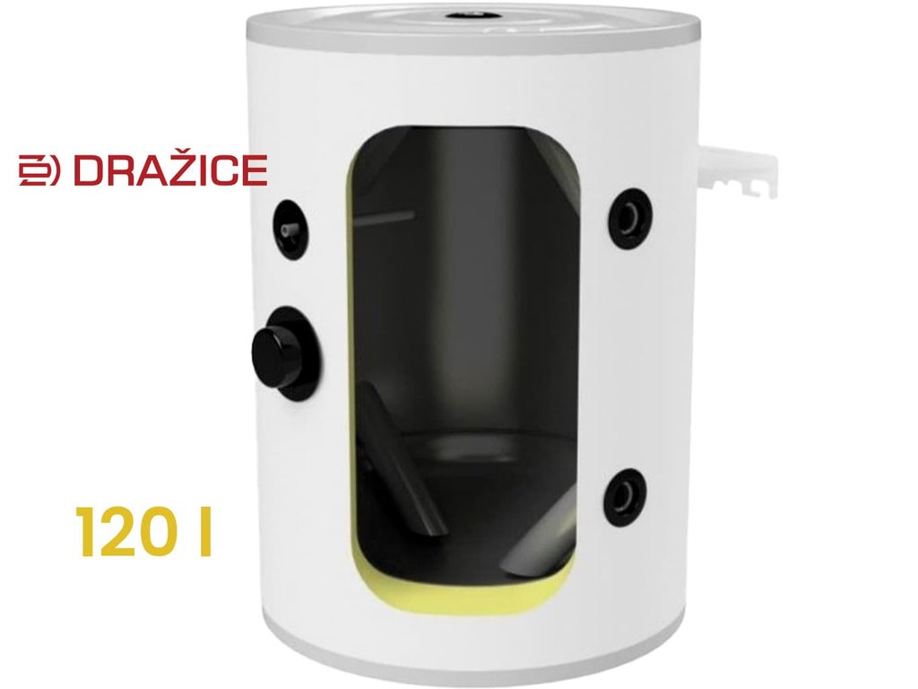 Akumulačná nádoba 120 l | zásobník Dražice NAD 100 v1, s izoláciou