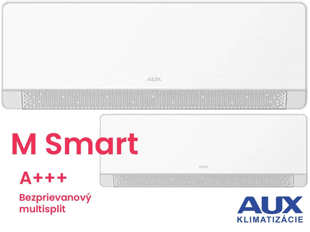 Bezprievanový SET AUX M Smart Multisplit 2 x 2,7 kW + M2-18 A+++