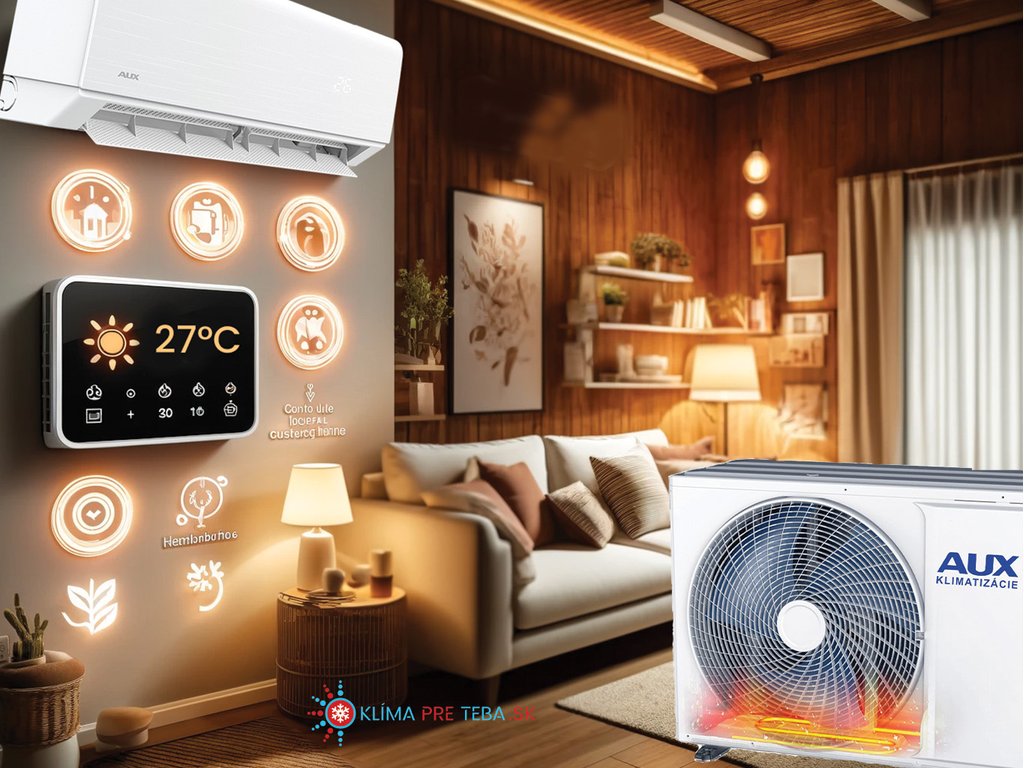 C-Smart Premium White A+++ 2,7 kW Bezprievanová split klimatizácia AUX-09CA