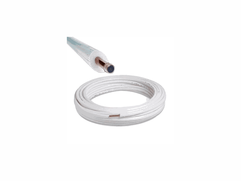 Cu potrubie izolované mäkké 3/8" 9,52 x 0,8 mm EBRILLE (50m) single