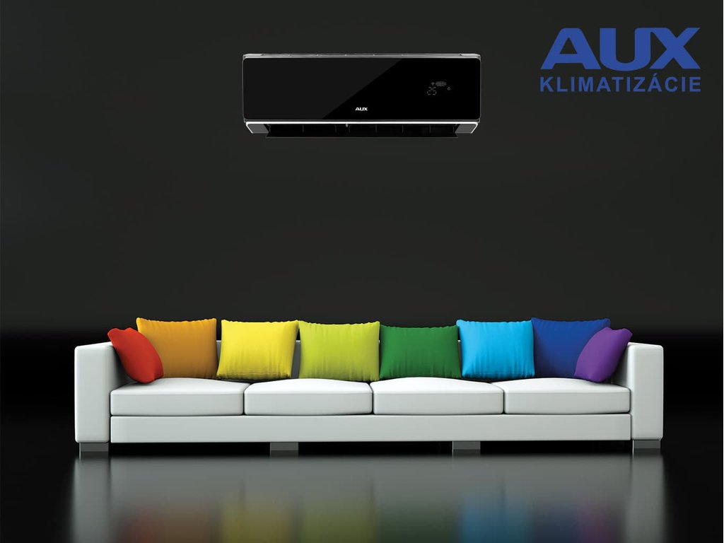 Klimatizácia AUX Halo DeLuxe 09 Black 2,8 kW AUX-09HE - split
