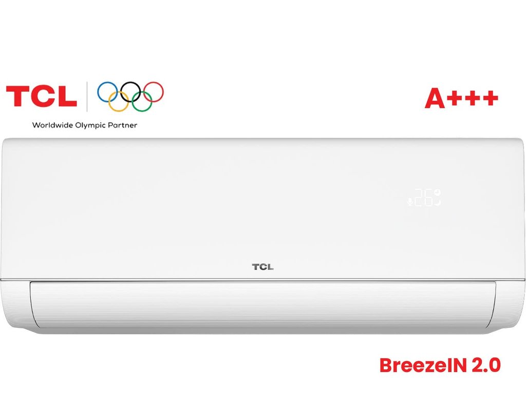 TCL BreezeIN 2.0 2,7 kW | Bezprievanová nástenná split klimatizácia A+++