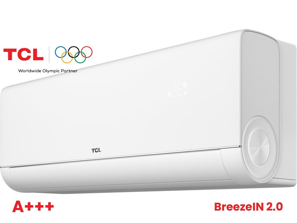 TCL BreezeIN 2.0 5,3 kW | Bezprievanová nástenná split klimatizácia A+++