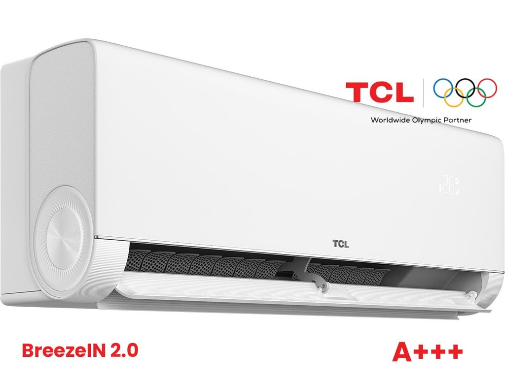 TCL BreezeIN 2.0 7,0 kW | Bezprievanová nástenná split klimatizácia A+++