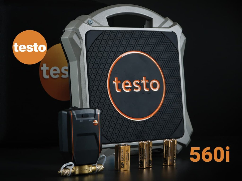 Testo 560i + ventil + taška