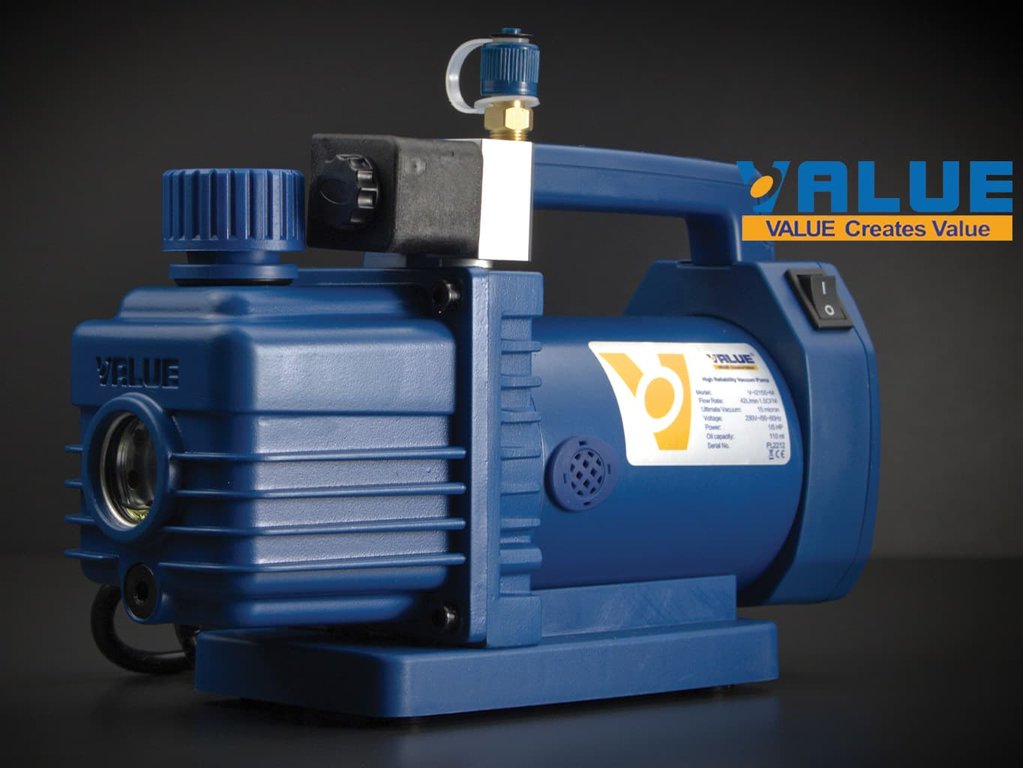 Vákuová pumpa mini dvojstupňová VALUE V-i215S-M